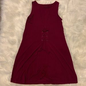 red girls dress